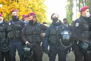 Протистояння між студентами і поліцією: яка ситуація біля коледжу ім. Піддубного – включення