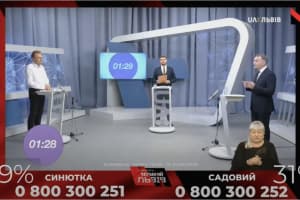 Олег Синютка переміг у дебатах Андрія Садового – телефонне опитування 