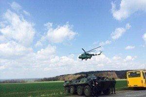 До Слов'янська увійшли 20 БТР і 500 військових