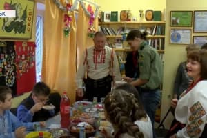 Різдвяна вечеря: краматорські пластуни провели майстер-клас із приготування святкових страв для дітей