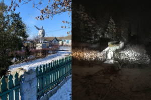 В Україні знесли останній пам'ятник Леніну – фото