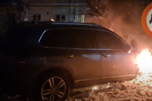 У столиці підпалили машину засновника порталу dtp.kiev.ua: чоловік заявив, що знає, хто замовник
