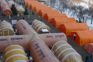 Через погіршення ситуації з COVID-19 у Франківську розгорнули мобільний шпиталь – як у регіоні борються з недугою