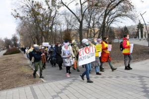 У декількох містах України пройшли акції проти домашнього насильства – як це було
