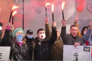 В Одесі до дня народження активіста відбувалася акція на підтримку Сергія Стерненка