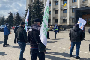 В Одессе прошел митинг предпринимателей против ограничений 