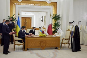 Зеленський заявив, що Україна та Катар підписали 15 важливих документів