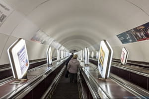 Який вигляд має столичне метро у перший день локдауну – фотогалерея
