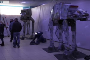 Трансформеры и звездолеты с космическим интеллектом: как в Запорожье создают роботов из известных фильмов