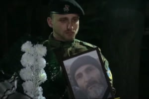 Грузин, який загинув за Україну: у Києві попрощалися з Давидом Шартавою