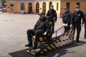 "Пристібайся – не жахайся": в Одессе появился симулятор столкновений во время ДТП