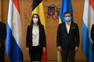 Глави МЗС країн Бенілюксу з візитом в Україні: дипломати вже побували на Донбасі та висловили свою підтримку