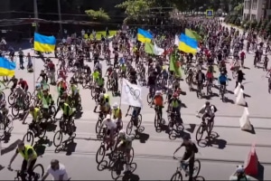 Ювілейний велодень у Харкові: 12 тисяч поціновувачів двоколісних долучилися до свята