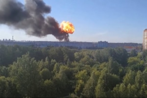 В России произошел мощный взрыв на автозаправочной станции: есть пострадавшие
