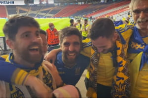 Прорыв украинской сборной в четверть финала Чемпионата Европы по футболу – как болели фанаты в Глазго