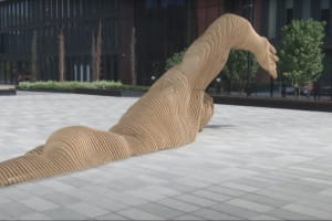 Merman: украинский проект выиграл грант и поедет на фестиваль Burning Man в США – сейчас скульптура в Киеве