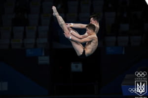 Середа і Сербін увійшли в топ-6 із синхронних стрибків на Олімпіаді