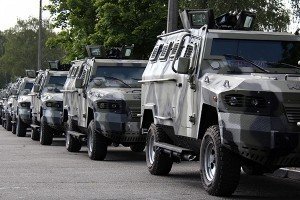Техніка з військового параду відбула в зону проведення АТО - Нацгвардія
