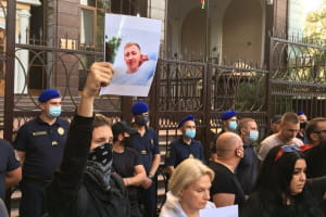 У Києві та Одесі активісти зібралися на акцію пам'яті загиблого Віталія Шишова – включення