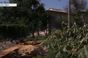 Зривало дахи, валило дерева: наслідки негоди на Черкащині