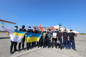 Українські рятувальники повернулися після гасіння пожеж в Туреччині