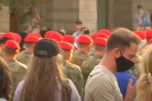 Як у центрі Києва відбувалася друга репетиція параду до Дня Незалежності – включення 