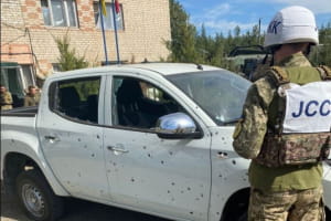 На Донбассе оккупанты из минометов обстреляли Счастье – ранен глава местной ВГА