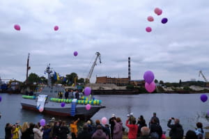 Новый бронированный "ребенок": как спускали на воду свежий МБАК "Гюрза-М" – включение