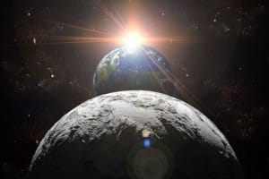 Земля та Місяць