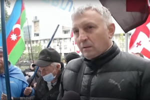 "Свободу Мише": сторонники Саакашвили собрались под посольством Грузии в Киеве – включение