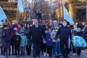 В Киеве почтили память крымскотатарского летчика Амет-Хана Султана