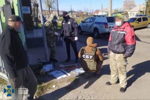 СБУ обнаружила тайник со снарядами вблизи линии разграничения
