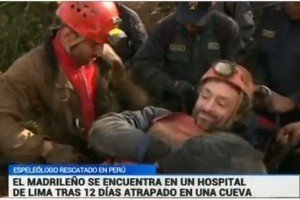 В Перу через два тижні врятували спелеолога, який упав в печеру
