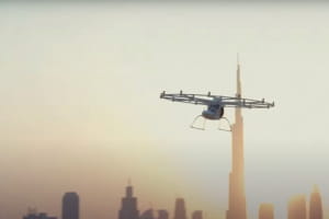 Прототип летючого таксі презентували в Римі: коли планують запустити у використання