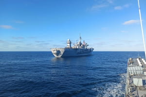 Українські ВМС у Чорному морі провели тренування з кораблями США, Туреччини та Румунії – фото