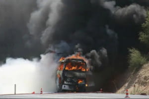 У Болгарії сталася масштабна ДТП із пасажирським автобусом – загинули 45 людей
