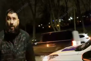 Называет "тупыми", потому что не узнали: всплыло новое видео, как Гогилашвили скандалит с полицейскими