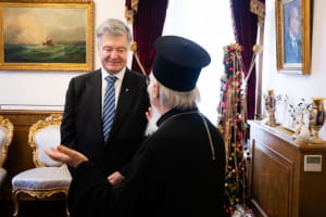 Порошенко провел встречу со Вселенским Патриархом Варфоломеем