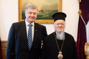 "Мы скоординировали наши действия на 2022 год для дальнейшего признания ПЦУ в мире" – Порошенко о встрече со Вселенским Патриархом
