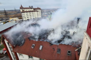 На Київщині горіла багатоповерхівка – є постраждалі