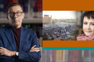 Переселенці з Донбасу, реформа освіти та творчі плани – Оксана Забужко в ток-шоу "Прямим текстом з Юрієм Луценком"
