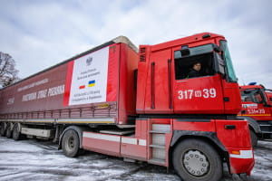Понад 280 тонн вантажу: до Києва прибула гуманітарна допомога з Польщі