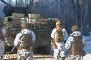 З БТР, танками і справжніми патронами: Нацгвардія, поліція та рятувальники провели вишкіл у зоні відчуження – включення