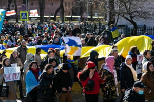 У Львові близько тисячі людей вийшли на Марш єдності за Україну