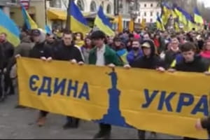 Потоптали прапор "Партії регіонів": як в Одесі проходив Марш єдності через ймовірну загрозу вторгнення Росії – включення