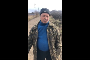 Любителя "руского міра" змусили публічно вибачатися за образу захисників України – відео