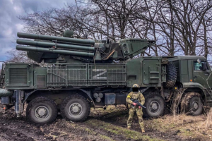 Українські військові здобули зенітний ракетно-гарматний комплекс 