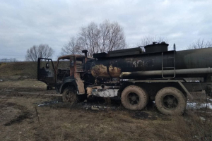 На Миколаївщині снайпер зупинив колону рашистських окупантів та захопив у полон офіцера
