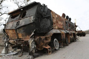 "Гордість російського ОПК": ЗСУ знищили броньований автомобіль підвищеної захищеності окупантів