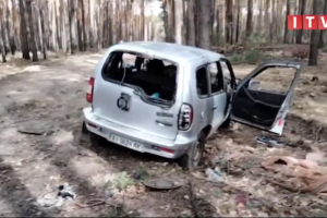 Поблизу Ірпеня знайшли автомобіль із сім'єю, яку розстріляли окупанти